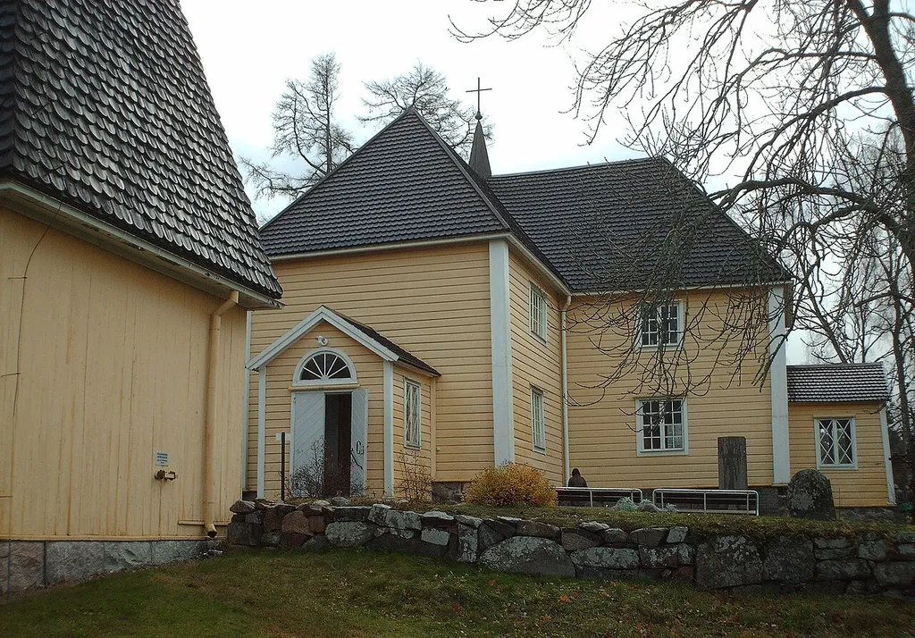 Snappertuna Church in Ekenäs (now part of Raseborg), Finland