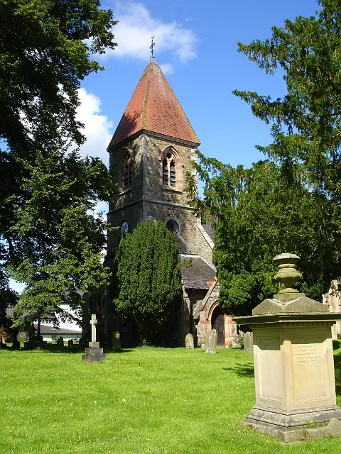 St Beuno's Church, Berriew The church dates from 1802, though it underwent a major phase of rebuilding and restoration in 1875. For a more detailed description see http://www.cpat.demon.co.uk/projects/longer/churches/montgom/16709.htm