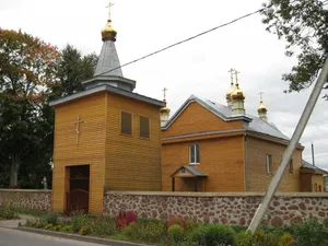 Saints Peter and Paul church in Traby