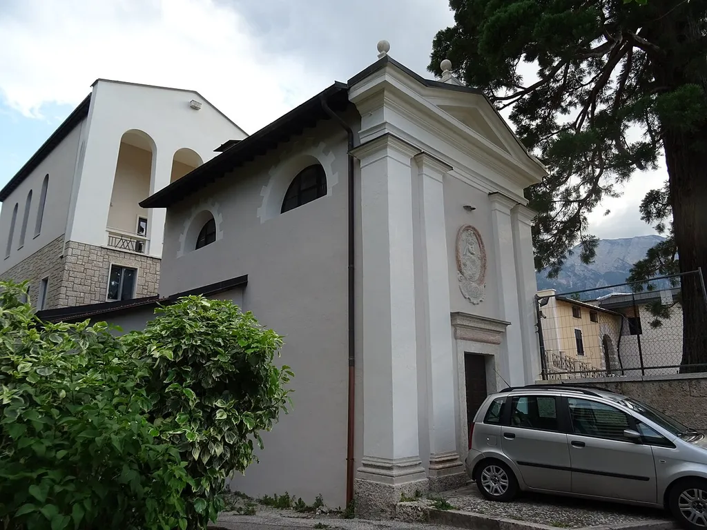 Villa O' Santissima (Trento, Italy), Visitation of Mary church