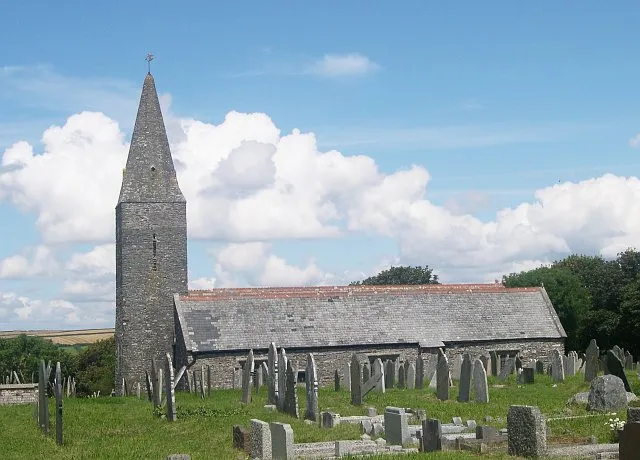 Rame Church. The church is situated between the tiny village of Rame and the headland of the Rame Peninsula. I understand that the church has no mains power and is lit by candlelight for services.