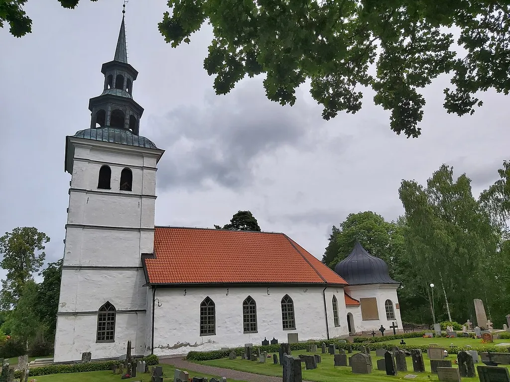 Borgviks kyrka i Borgvik, Sverige.