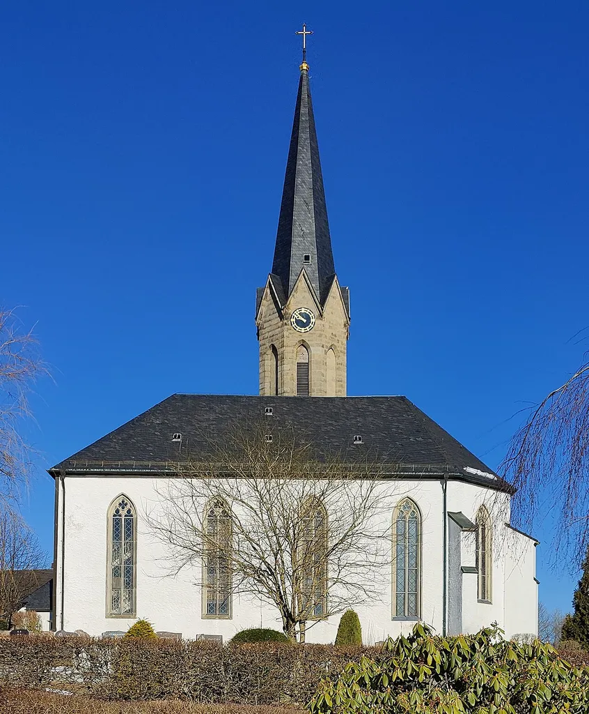 Evangelisch-lutherische Bartholomäuskirche Döbra, Gemeinde Schwarzenbach am Wald, Oberfranken, Bayern, Deutschland
