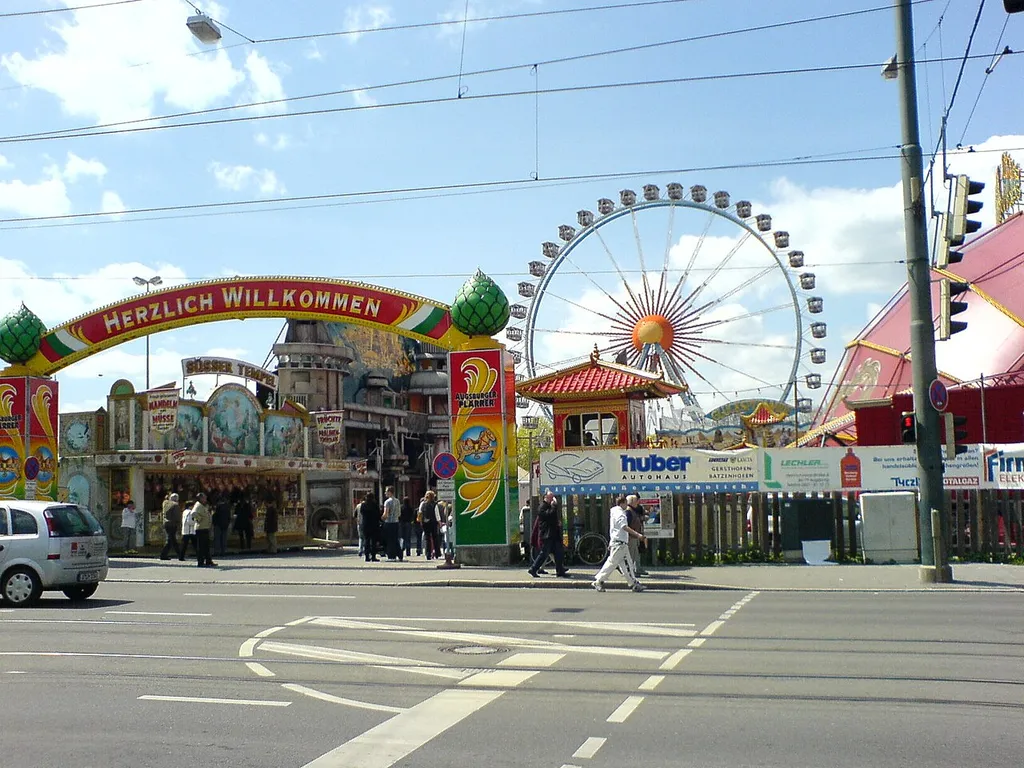 Letzter Tag des Osterplärrers 2006 in Augsburg