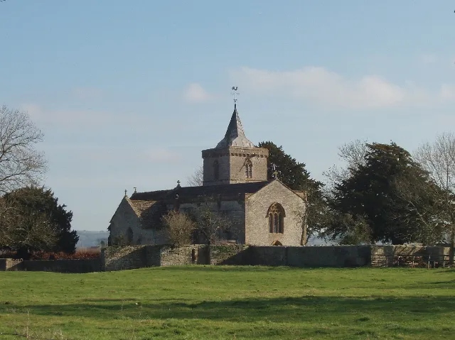 All Saints Church, West Camel, from Parsonage Road