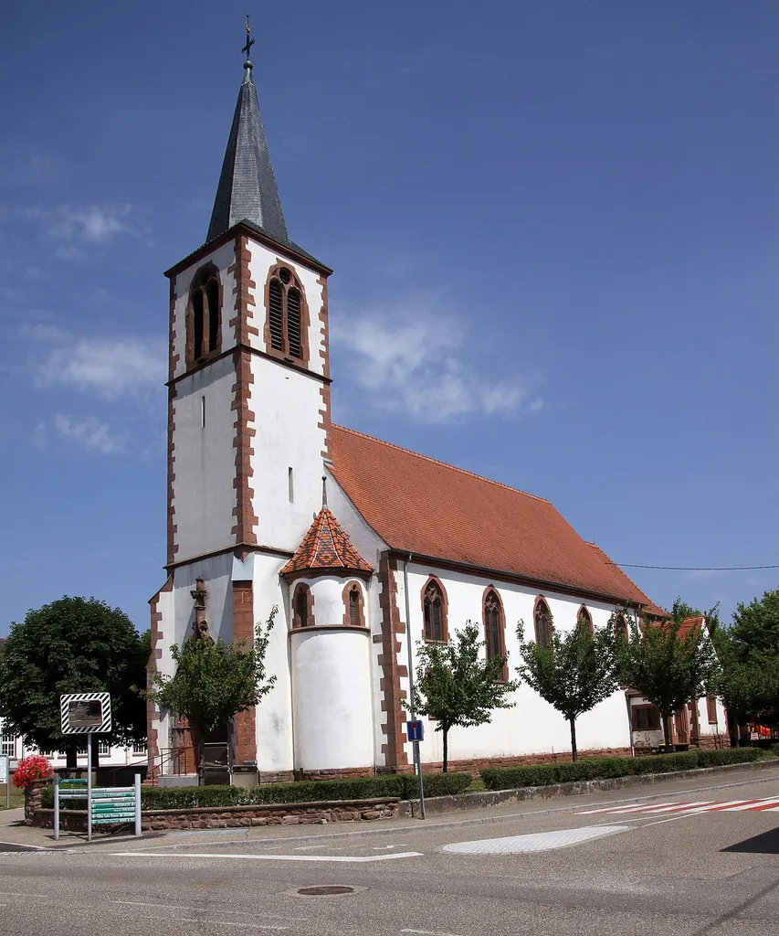 Church of Nativity of Mary in Sessenheim.
