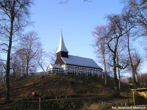 Saint Stanislaus Kostka church in Wałdowo