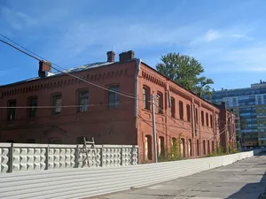 Varshavskiy railway station cargo office building
