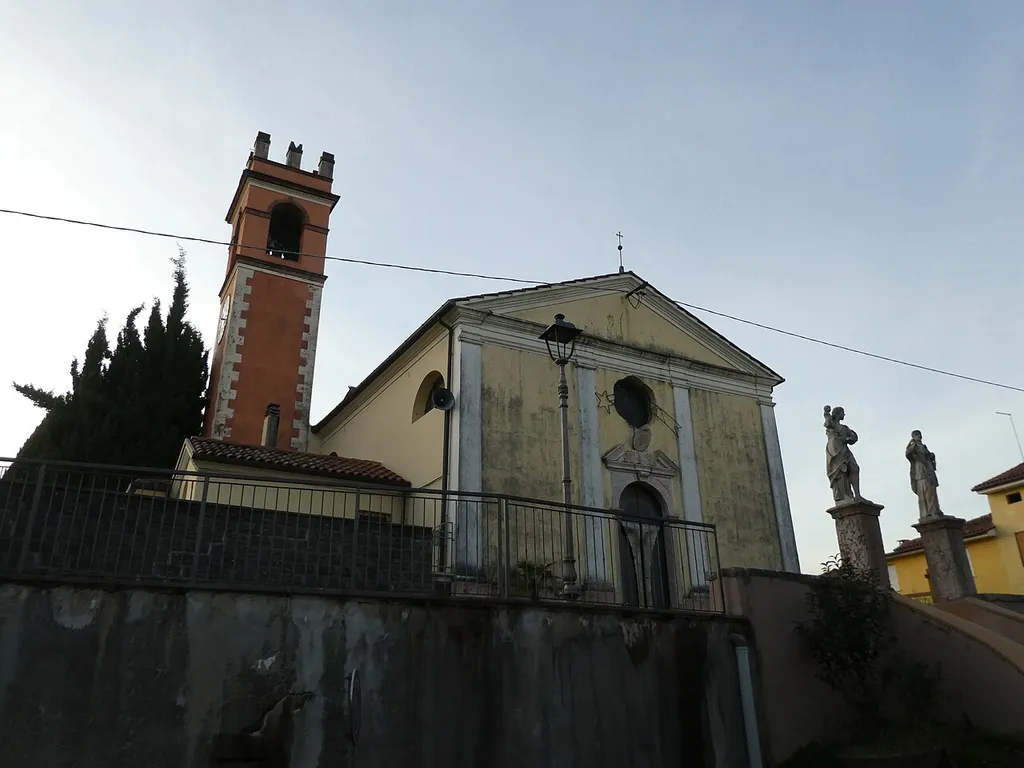Villa (Colceresa, Veneto, Italy), Saint Christopher church