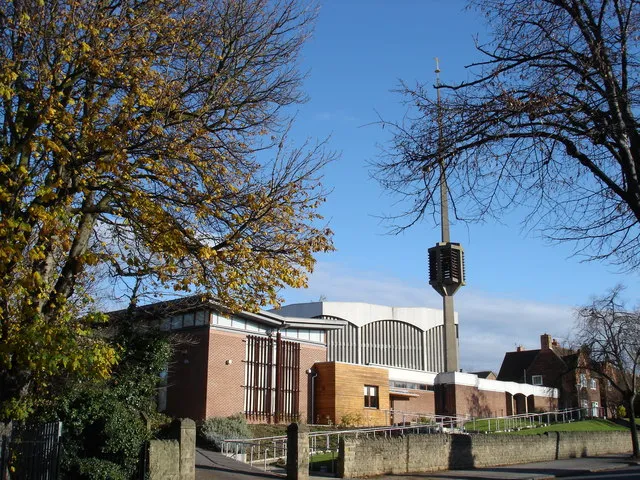 Roman Catholic church of the Good Shepherd, Thackeray's Lane, Woodthorpe, Nottinghamshire, seen from the west