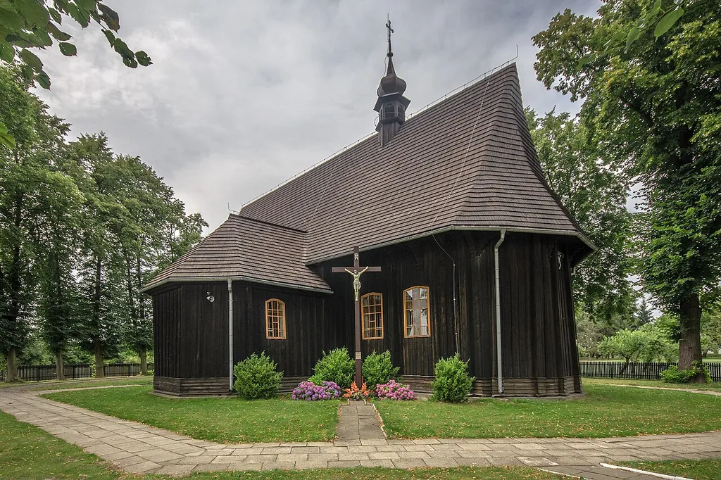 Łyskornia 103, kościół św. Marii Magdaleny, 1660, 1714, 1787, 1878, 1921