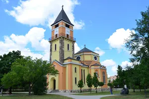 Saint Barbara church in Dorog