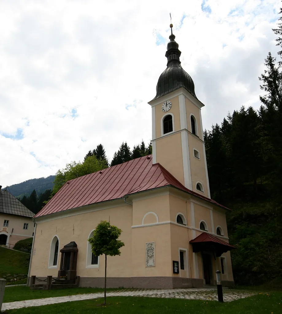 Pfarrkirche Würmlach, Kötschach Mauthen This media shows the protected monument with ObjektID 20465 in Austria. (Commons, de, Wikidata)