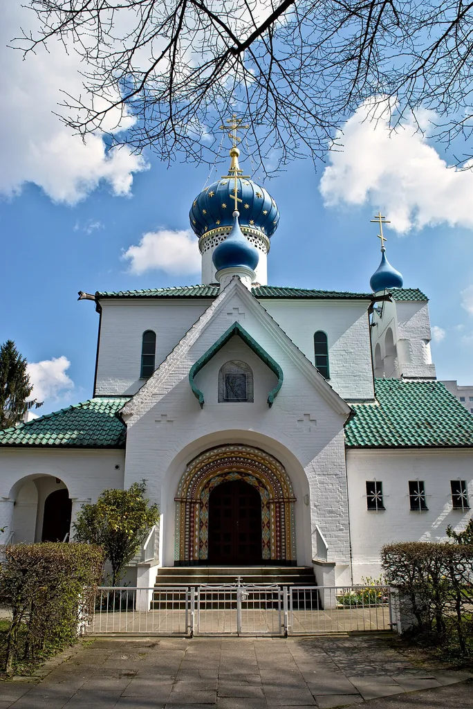 Russian Orthodox Church of Saint Procopius of Ustyug in Hamburg Stellingen.