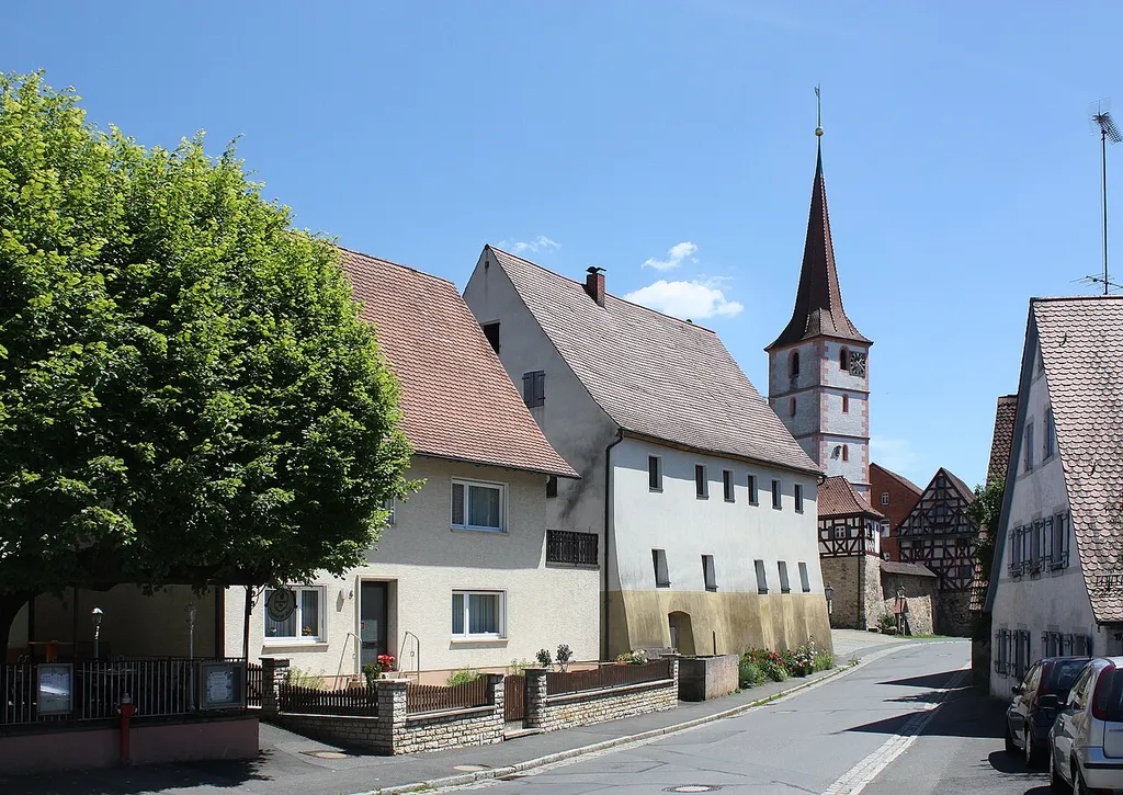 Kirchensittenbach, view to the village church