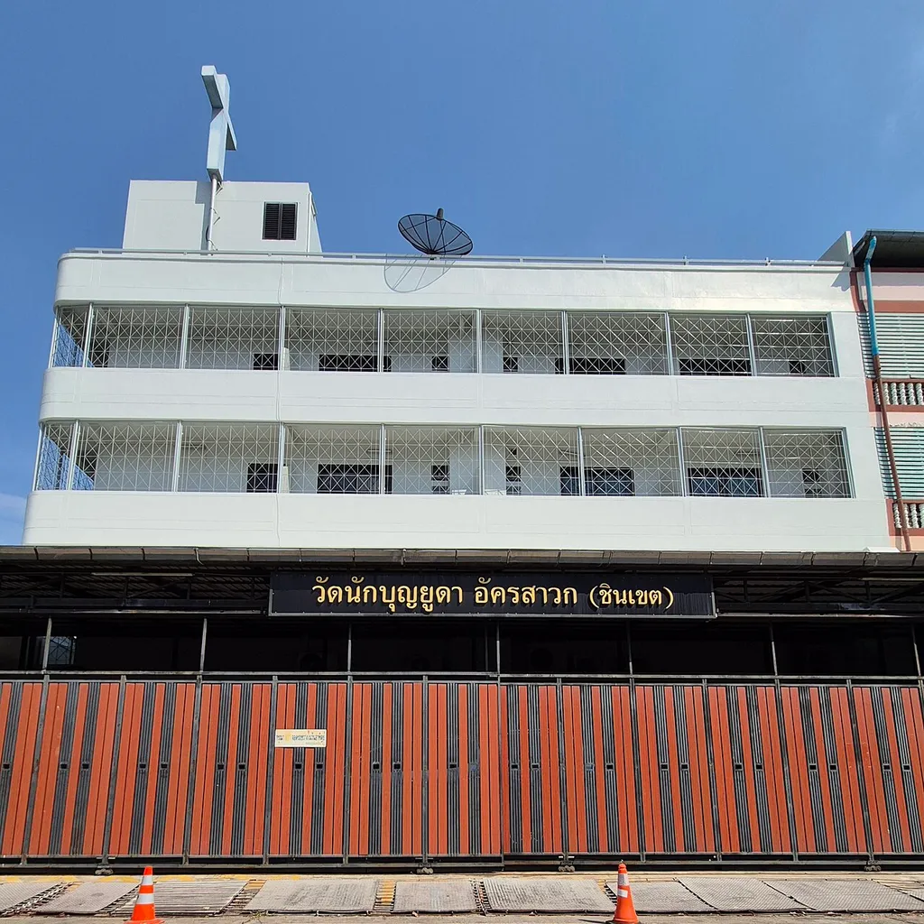 Tampak Depan Gereja St Jude Chinaket pada tahun 2026