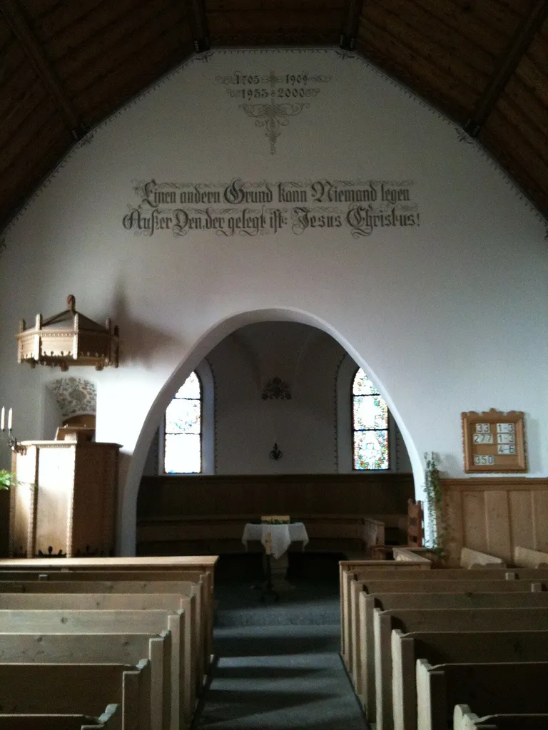 reformierte Kirche Pany, Kanton Graubünden
