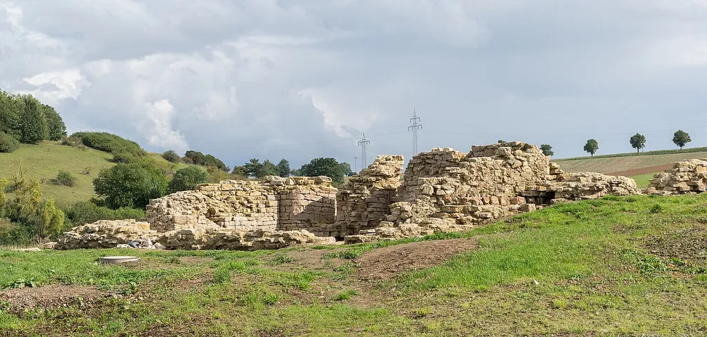 Ausgrabungen an der 1294 zerstörten Niederungsburg Holsterburg bei Warburg