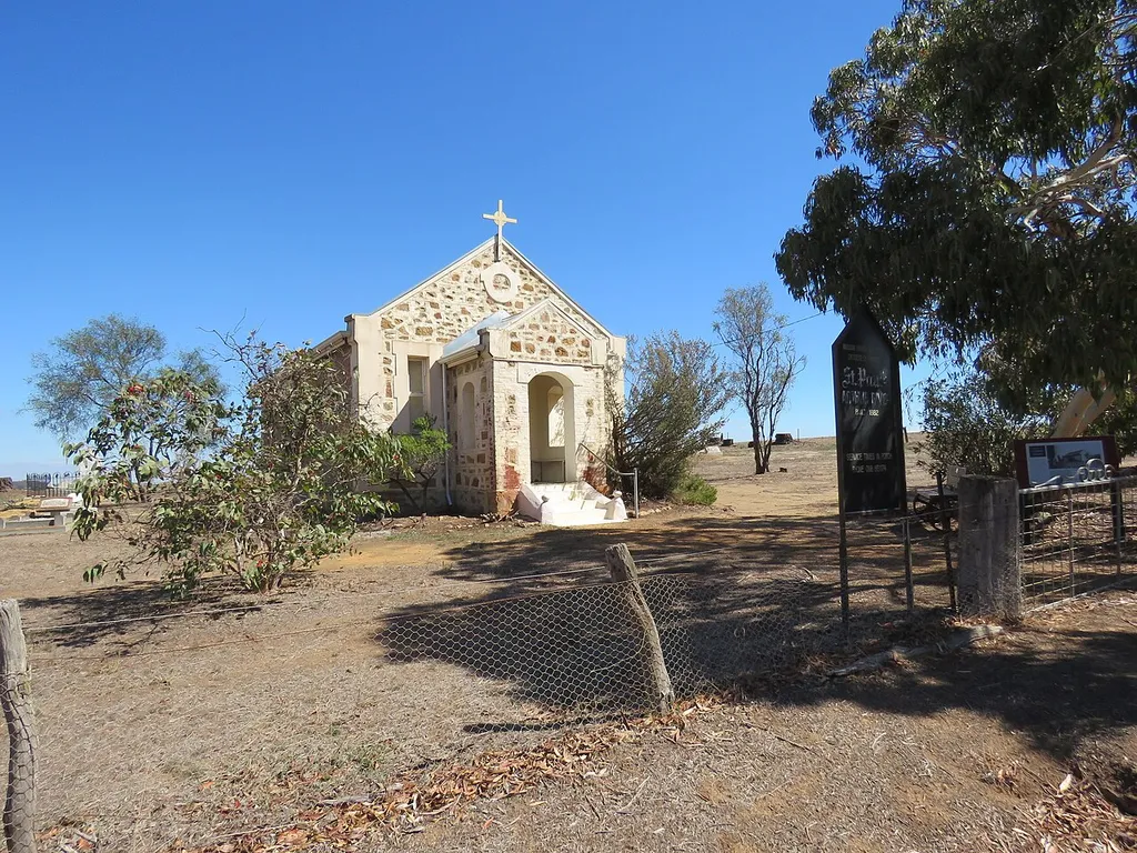 The heritage listed St Paul's Church, Arthur River, Western Australia.