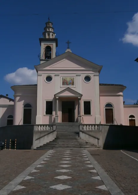 Facciata chiesa di San Simone e Giuda a Rodero
