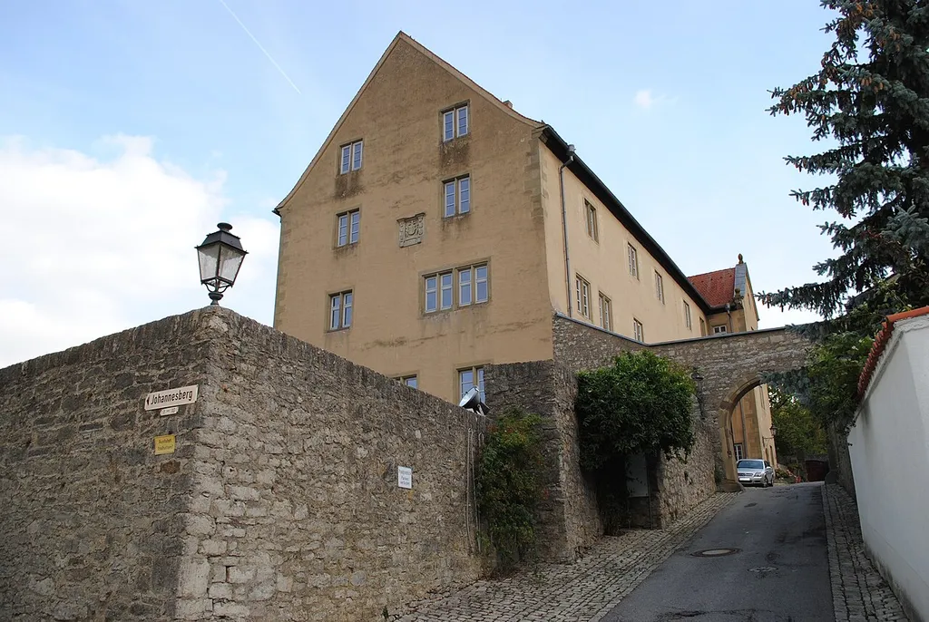 Zugang von der Arnsteiner Altstadt nach Burg Arnstein (Main-Spessart)