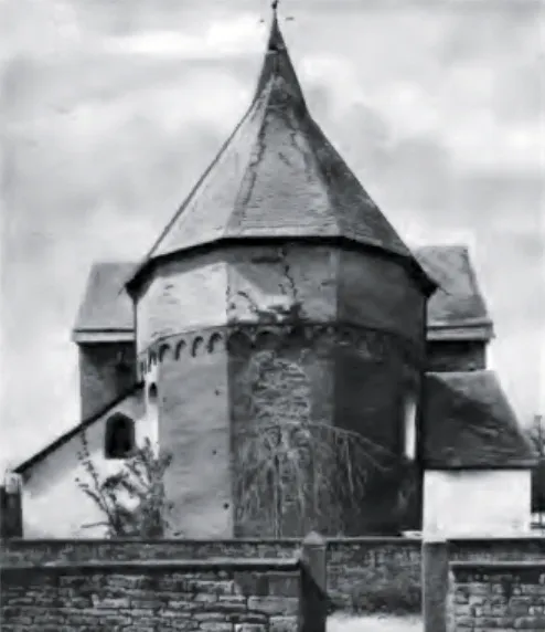 Bad Sassendorf Neuengeseke, Evangelische Kirche, Ostansicht, Foto von 1902