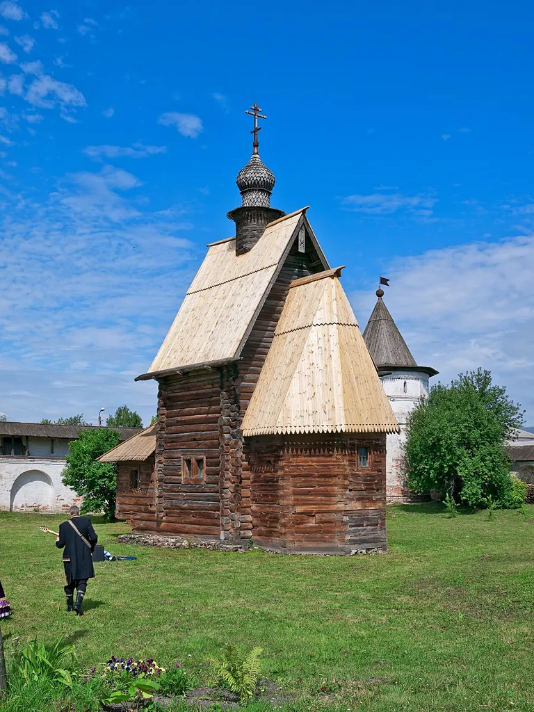 The St. George Church from the selo of Egorye (1718), Yuryev-Polsky