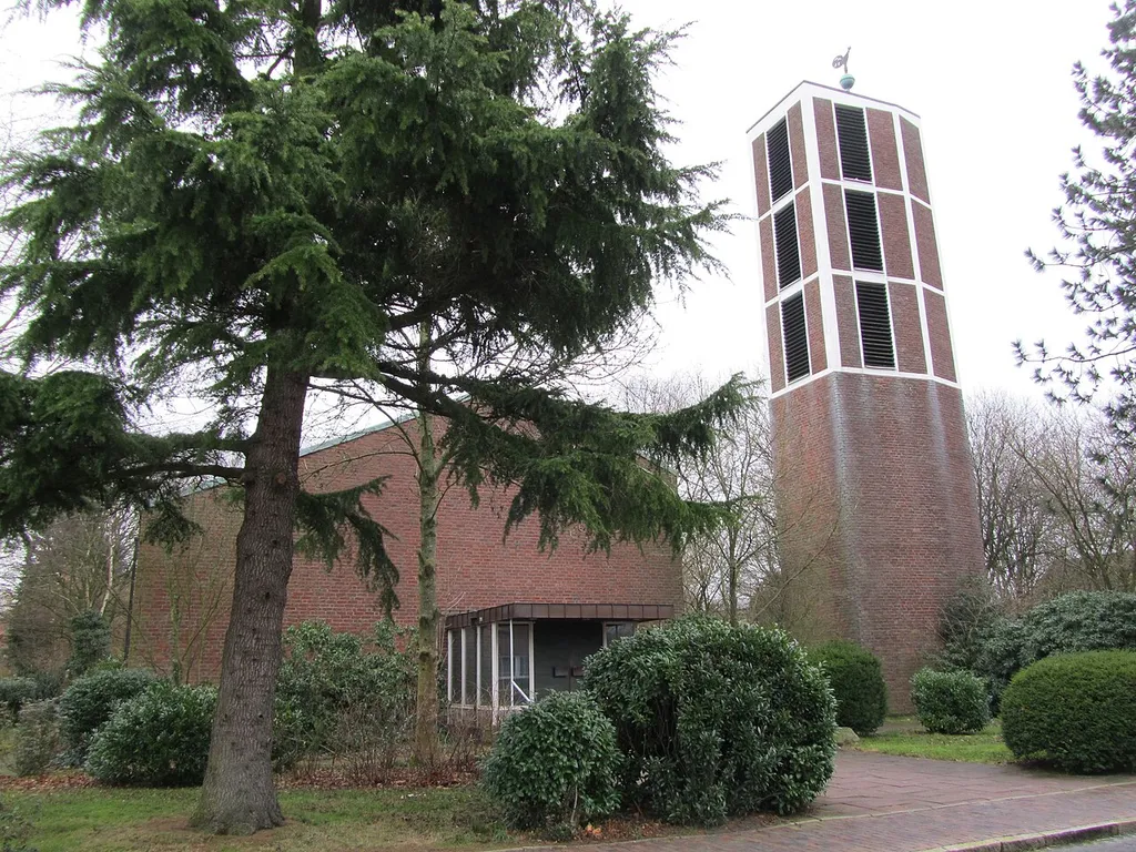Luther church in Wilhelmshaven, Germany.