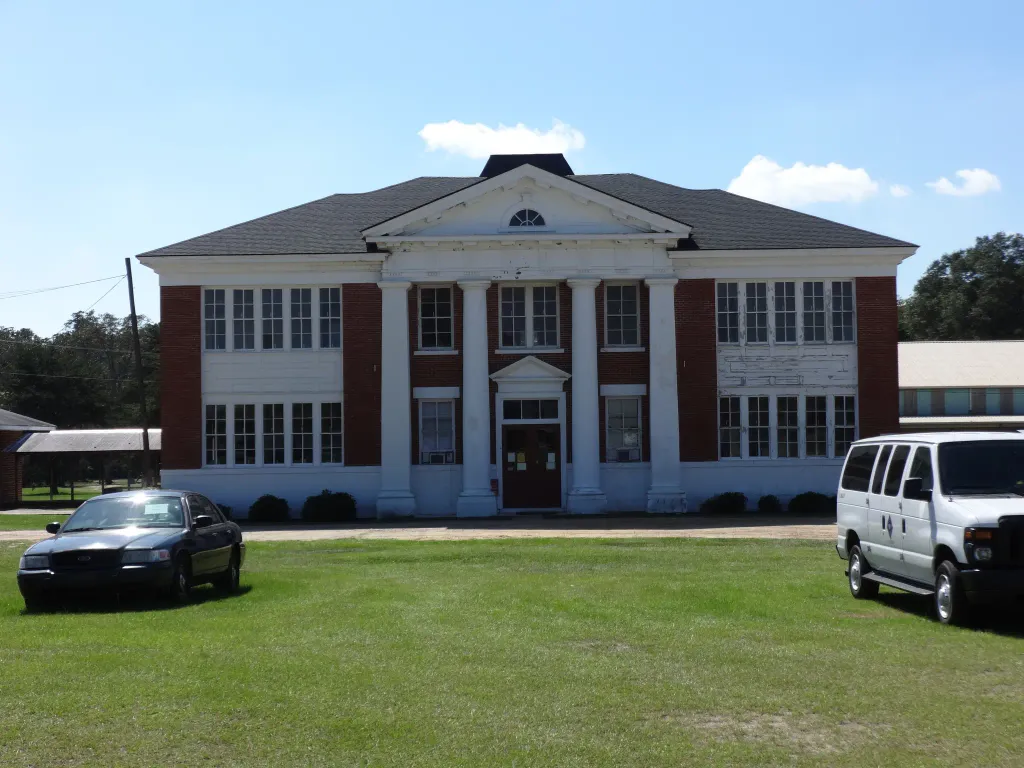 Chauncey School, City Hall, Police Station, Chauncey, Dodge County, Georgia