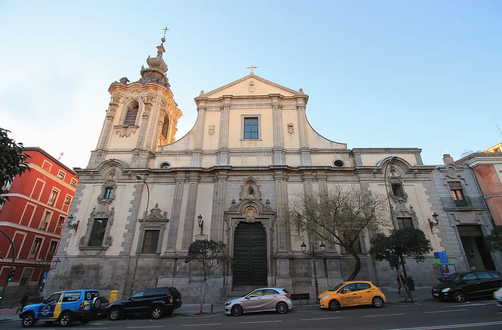 East façade of the Church of Our Lady of Montserrat in Madrid (Spain).