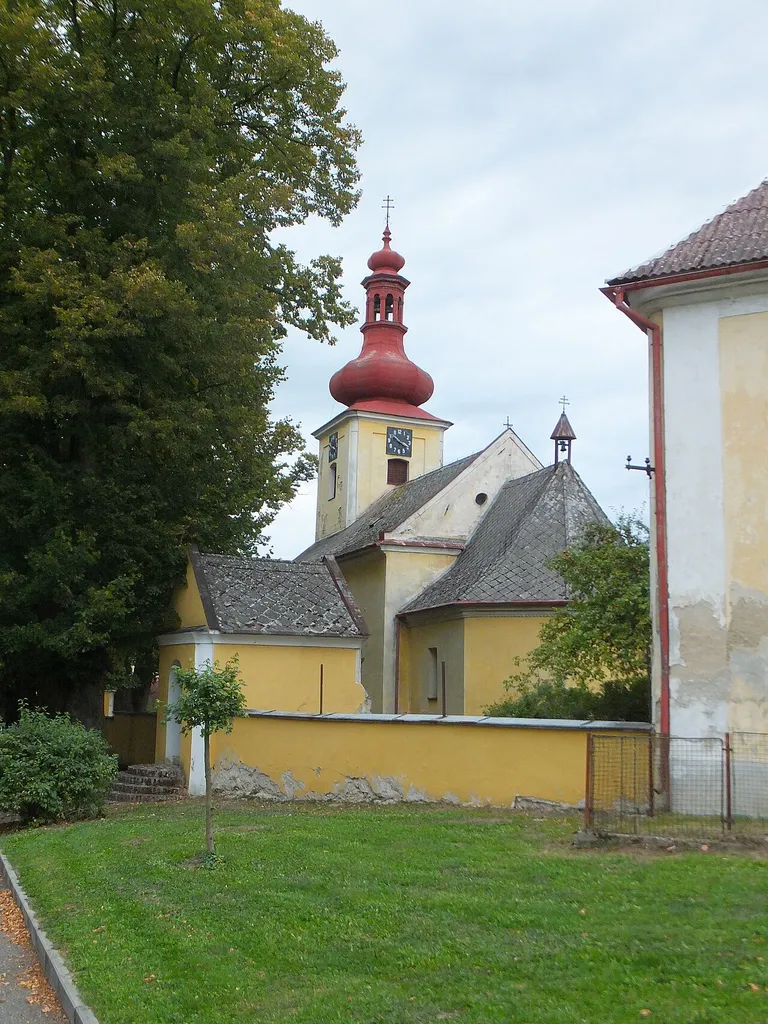 Budislav (Tábor District) - the church of the Assumption of Mary