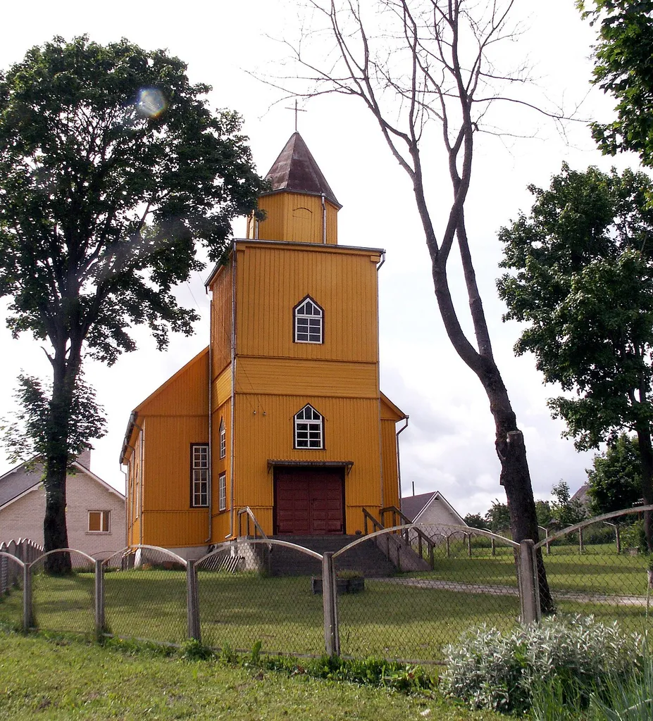 Churche in Skaudvilė, Tauragė district, Lithuania