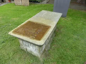 Chest tomb 10 metres south west of Church of St John the Baptist