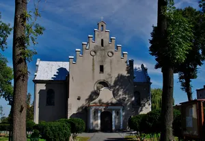 Saint Lawrence church in Kościelna Wieś