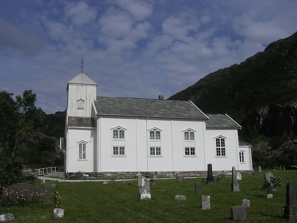 Church of Nordvik, Dønna, Nordland, Norway