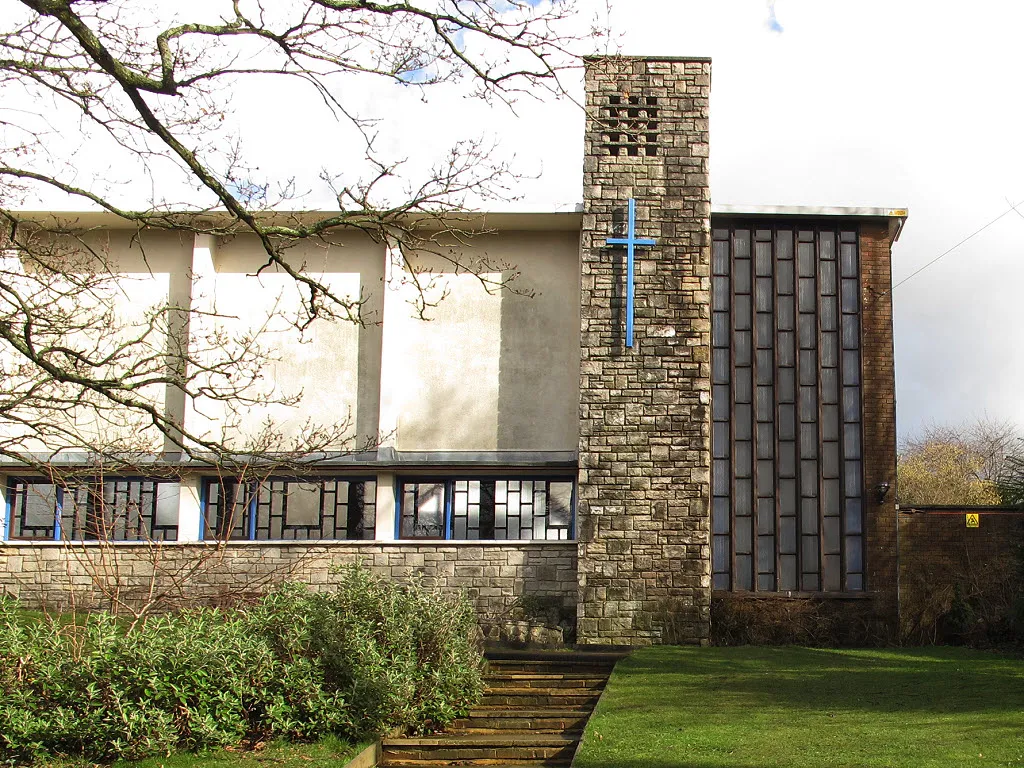 Belfry of St Barnabas church, Purley