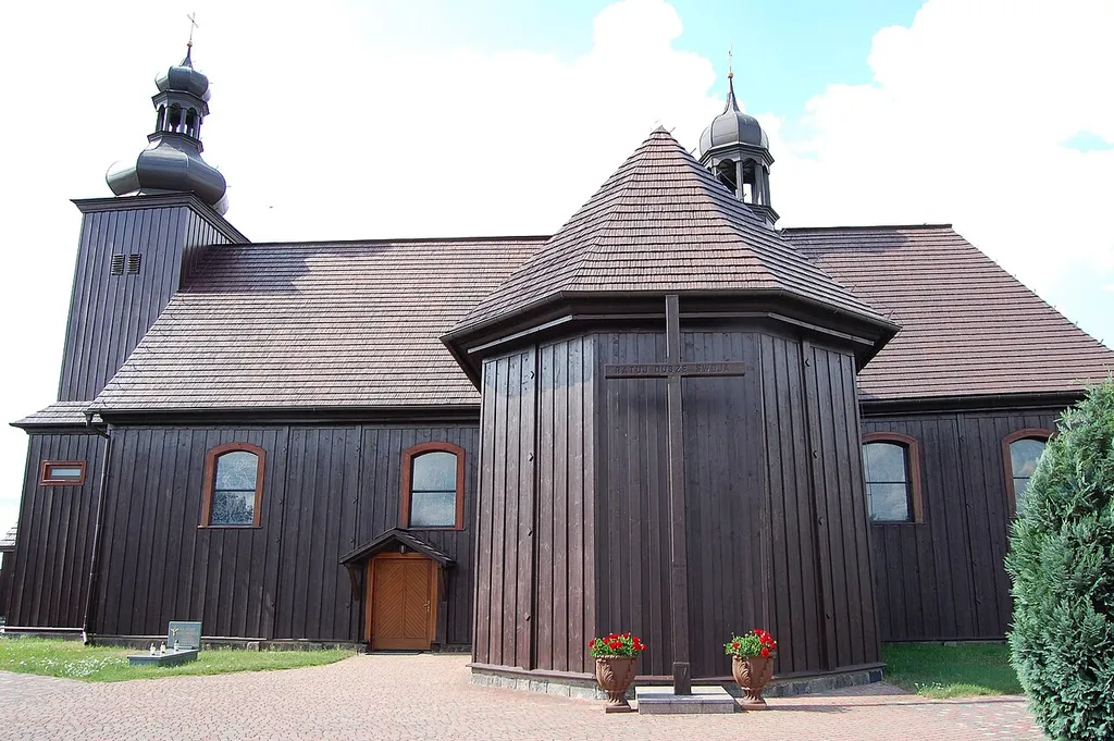 Kościół Nawiedzenia Najświętszej Maryi Panny w Ostrowie Kościelnym w 2014 r.