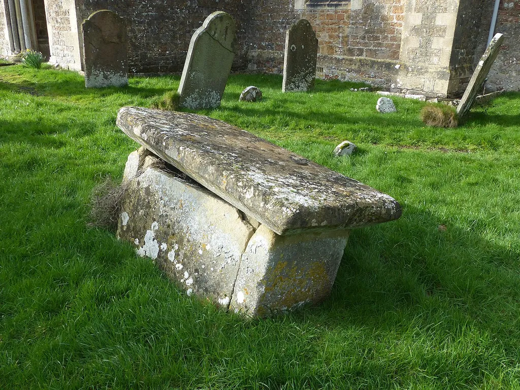 Unknown chest tomb in churchyard, 9 metres south of chancel, Church of St Andrew .mw-parser-output .messagebox{margin:4px 0;width:auto;border-collapse:collapse;border:2px solid var(--border-color-progressive,#6485d1);background-color:var(--background-color-neutral-subtle,#fbfcff);color:var(--color-base,#202122);box-sizing:border-box;border-inline-start-width:8px}.mw-parser-output .messagebox.mbox-small{font-size:88%;line-height:1.25em}.mw-parser-output .mbox-warning,.mw-parser-output .mbox-speedy{border:2px solid var(--border-color-error,#b22222);background:var(--background-color-error-subtle,#ffdbdb);border-inline-start-width:8px}.mw-parser-output .mbox-serious,.mw-parser-output .mbox-delete,.mw-parser-output .mbox-stop{border:2px solid var(--border-color-error,#b22222);border-inline-start-width:8px}.mw-parser-output .mbox-issue,.mw-parser-output .mbox-content{border:2px solid #f28500;background:var(--background-color-warning-subtle,#ffe);border-inline-start-width:8px}.mw-parser-output .mbox-query,.mw-parser-output .mbox-style{border:2px solid #f4c430;background:var(--background-color-warning-subtle,#ffe);border-inline-start-width:8px}.mw-parser-output .mbox-shit{border:2px solid #960;border-inline-start-width:8px}.mw-parser-output .mbox-license{border:2px solid #88a;border-inline-start-width:initial}.mw-parser-output .mbox-legal{border:2px solid var(--border-color-notice,#666);background:var(--background-color-base,#fff);border-inline-start-width:8px}.mw-parser-output .mbox-honor{border:2px solid #ca3;background:var(--background-color-warning-subtle,#fcf4db);border-inline-start-width:8px}.mw-parser-output .mbox-growth{border:2px solid #8d4;background:var(--background-color-success-subtle,#d5fdf4);border-inline-start-width:8px}.mw-parser-output .mbox-move{border:2px solid #93c;border-inline-start-width:8px}.mw-parser-output .mbox-protection,.mw-parser-output .mbox-message{border:2px solid var(--border-color-base,#aaa);border-inline-start-width:8px}.mw-parser-output