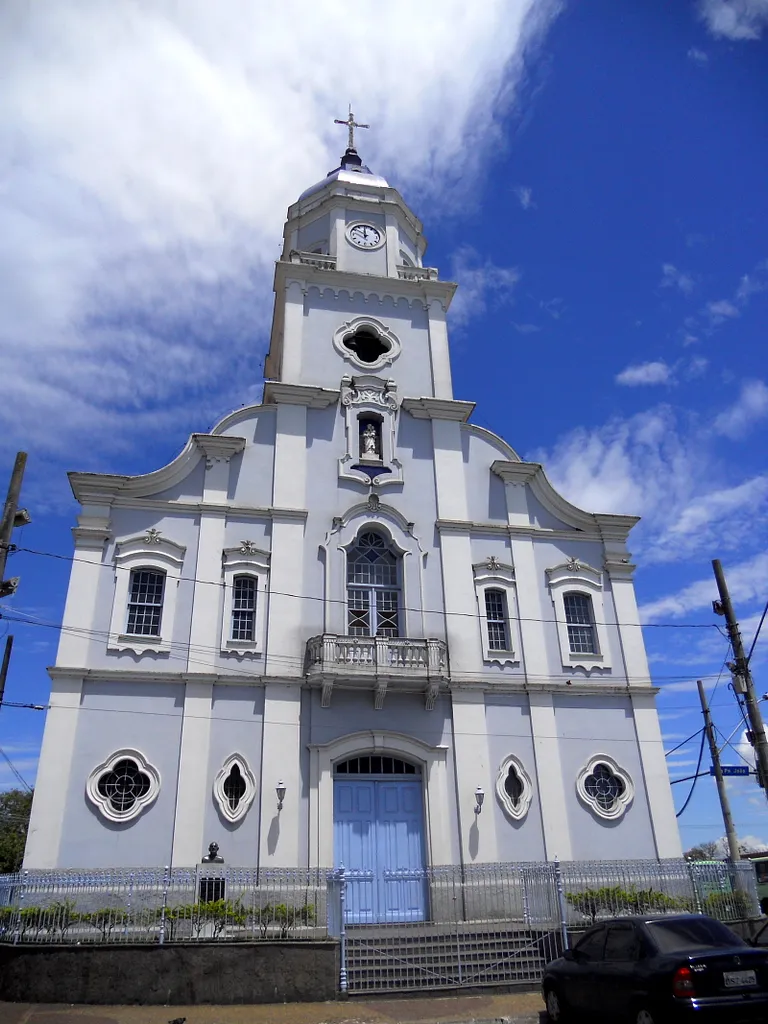 Facade of the Matriz Church of São José dos Campos, São Paulo, Brazil.