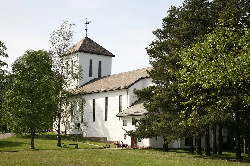 Grefsen church i Oslo, Norway