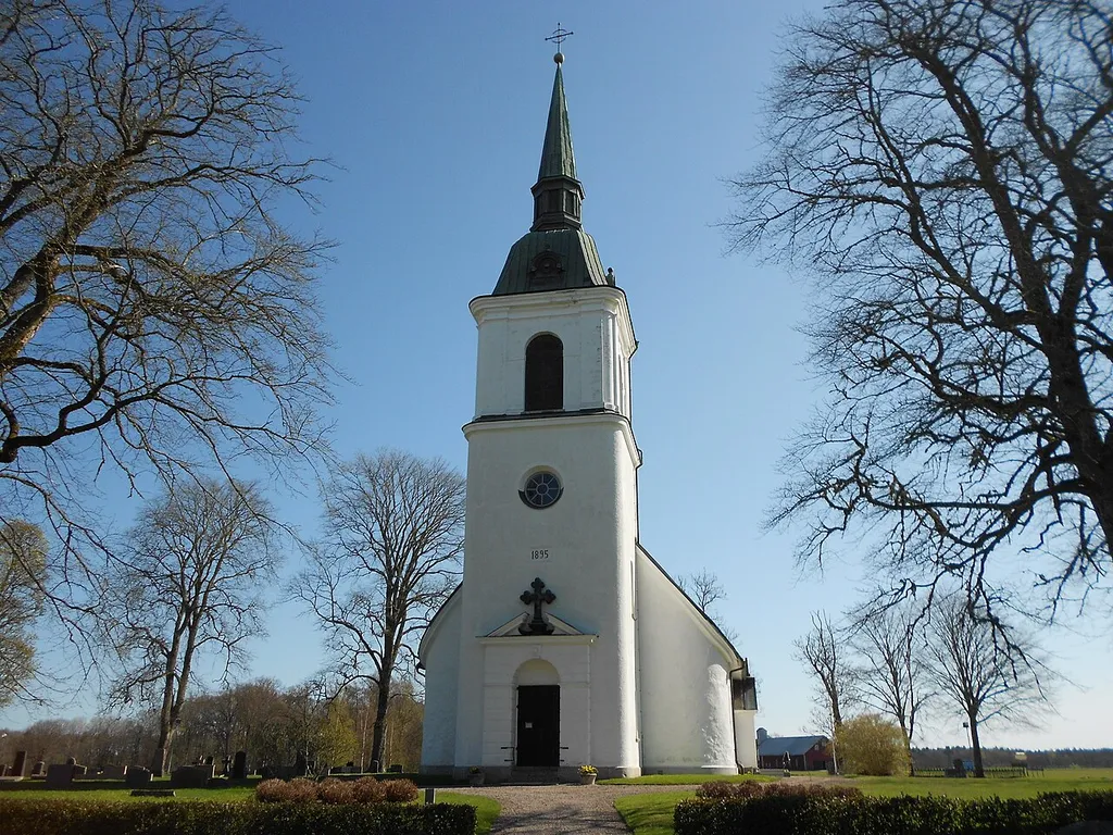 Främmestads kyrka i Västergötland, Sverige
