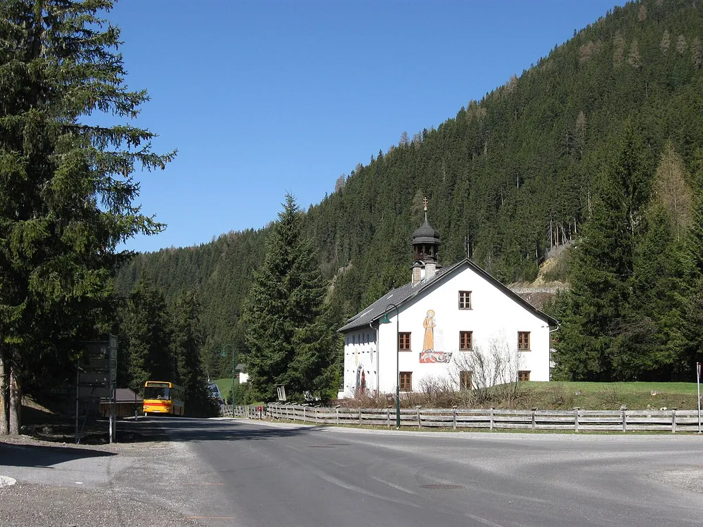 This media shows the remarkable cultural object in the Austrian state of Tyrol listed by the Tyrolean Art Cadastre with the ID 19861. (on tirisMaps, pdf, Fotoarchiv Tiroler Kunstkataster, more images on Commons, Wikidata)