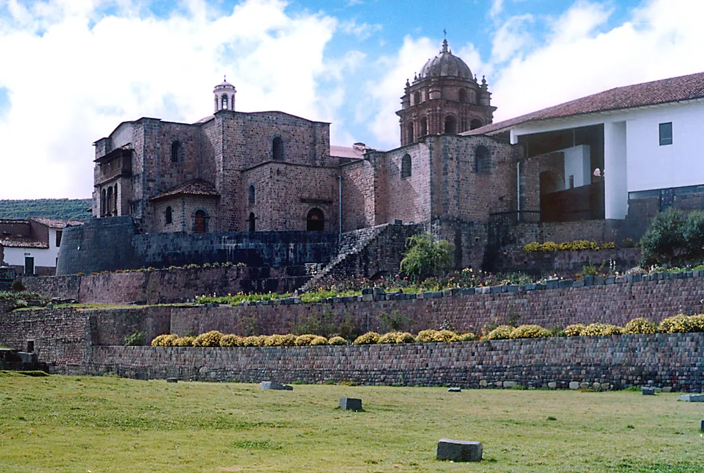 Coricancha, Cusco, Peru. The photo was taken by Håkan Svensson (Xauxa) in 2002.