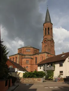 Protestant church Rheinbischofsheim