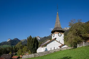reformed church with rectory