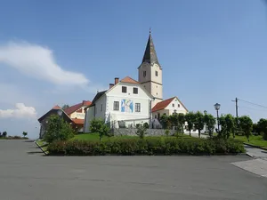 Mary Help parish church at Prihova
