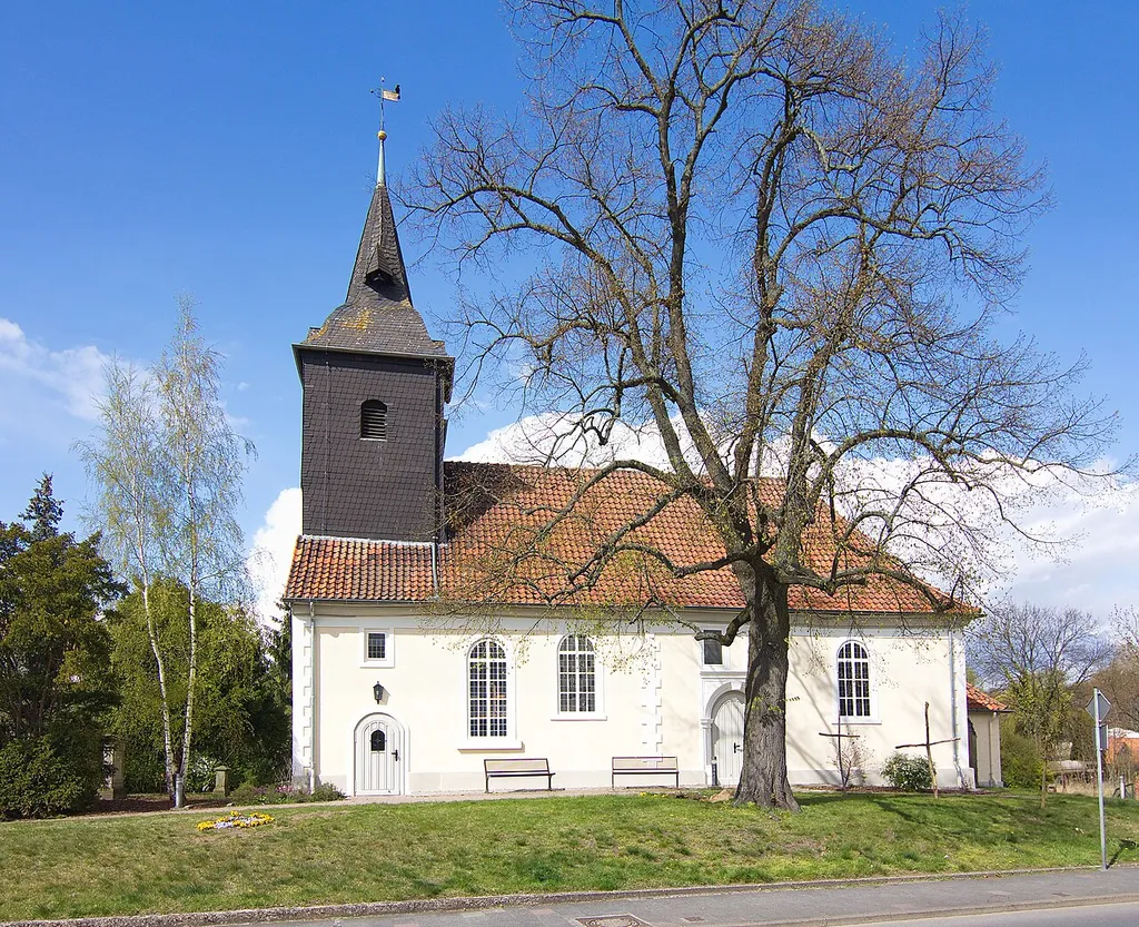 Kirche in Vöhrum (Peine), Niedersachsen, Deutschland.
