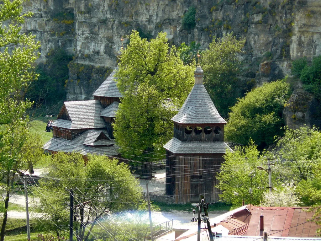 Wooden Church of the Exaltation of the Cross, Kamyanets Podilsky, Ukraine
