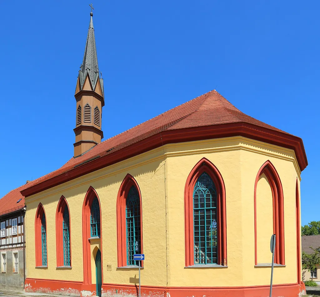 The Protestant Country Church (Landkirche) in Lieberose, Landkreis Dahme-Spreewald, Brandenburg, Germany.