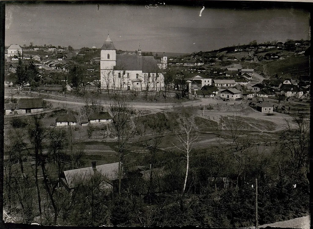 Blick vom Kloster Jazlowiec.
